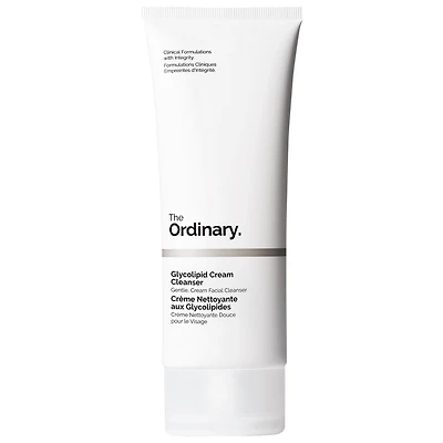 Crème nettoyante aux glycolipides pour la peau sèche et le démaquillage
