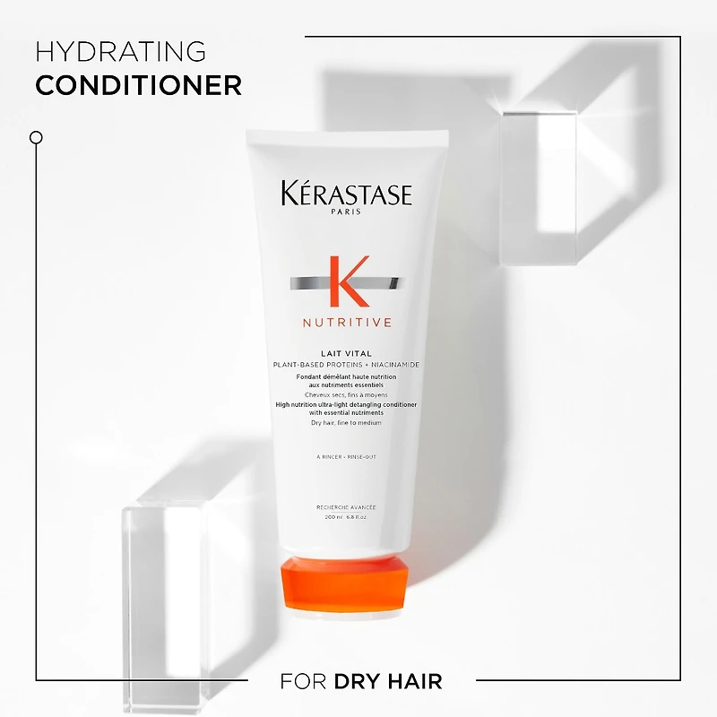 Revitalisant nutritif et hydratant pour cheveux secs