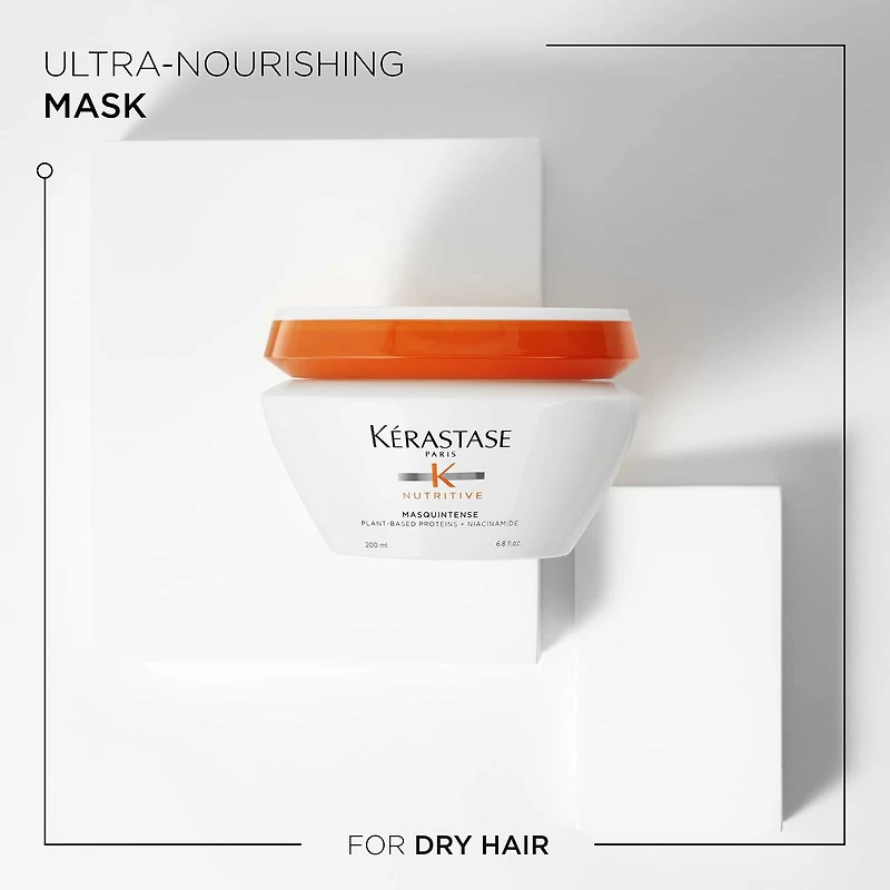Masque ultra-hydratant pour cheveux secs de Nutritive