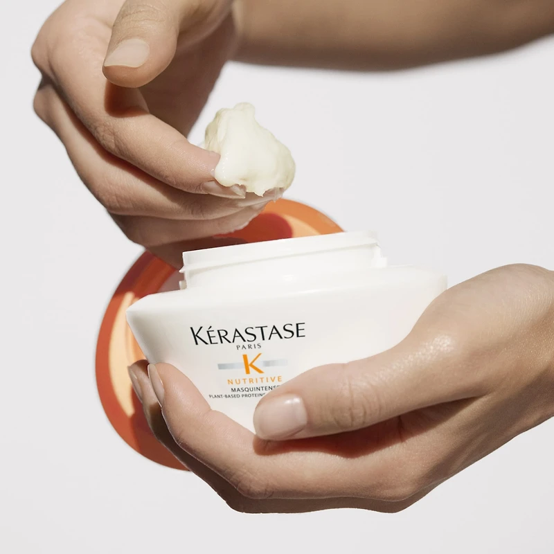 Masque ultra-hydratant pour cheveux secs de Nutritive
