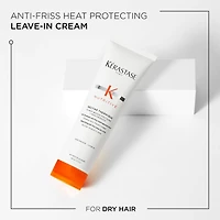 Mini Crème coiffante nutritive et protectrice contre la chaleur pour cheveux secs
