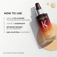 Nutritive 8H Magic Night Serum Hydrating Treatment for Dry Hair