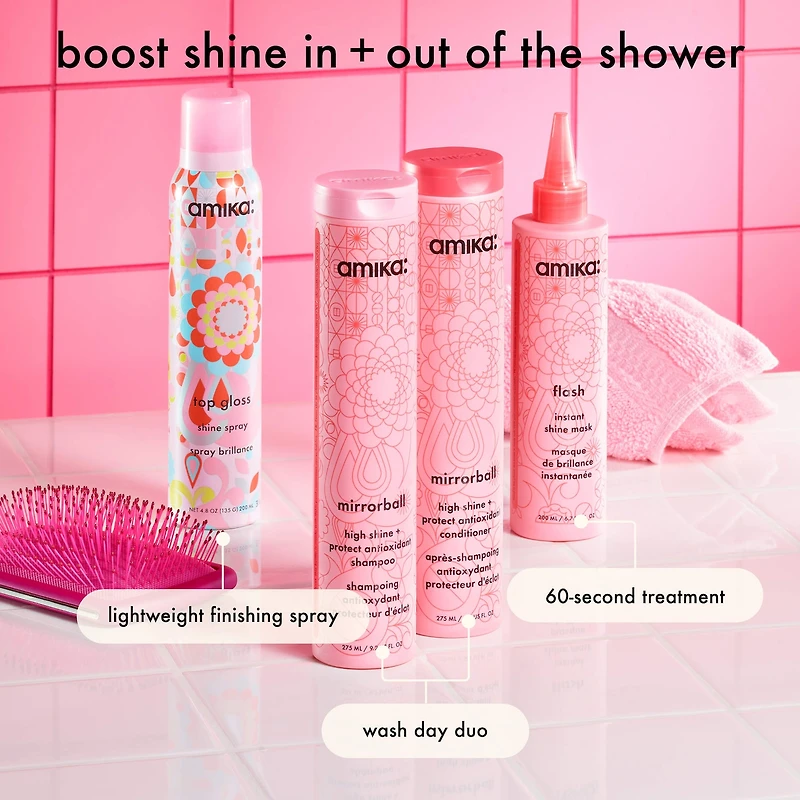 Shampoing antioxydant Mirrorball Éclat maximal + Protection