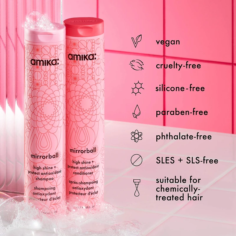 Mirrorball High Shine + Protect Antioxidant Shampoo