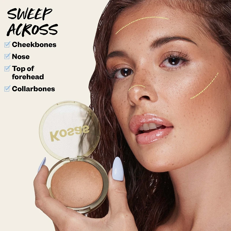 The Sun Show Glowy Warmth Talc-Free Baked Bronzer