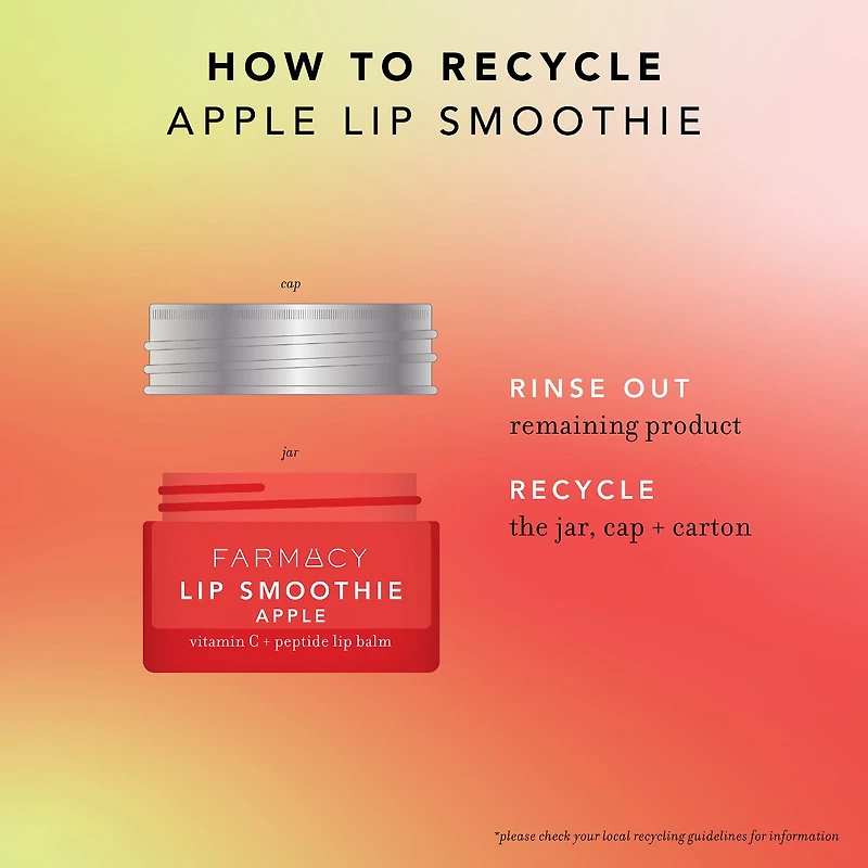 Lip Smoothie Vitamin C + Peptide Balm