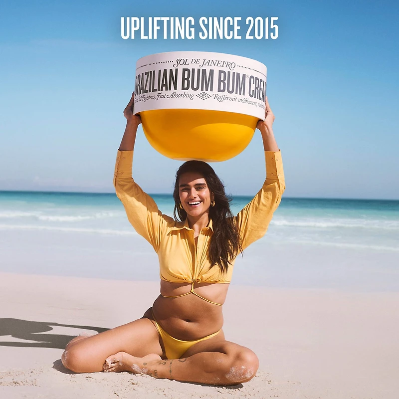 Brazilian Bum Visibly Firming Refillable Body Cream with Caffeine-Rich Guaranà