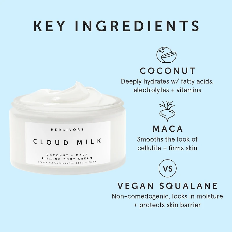 Cloud Milk Coconut + Maca Firming Body Cream