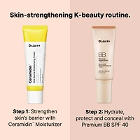 Baume de beauté teinté Premium BB avec niacinamide et FPS 40