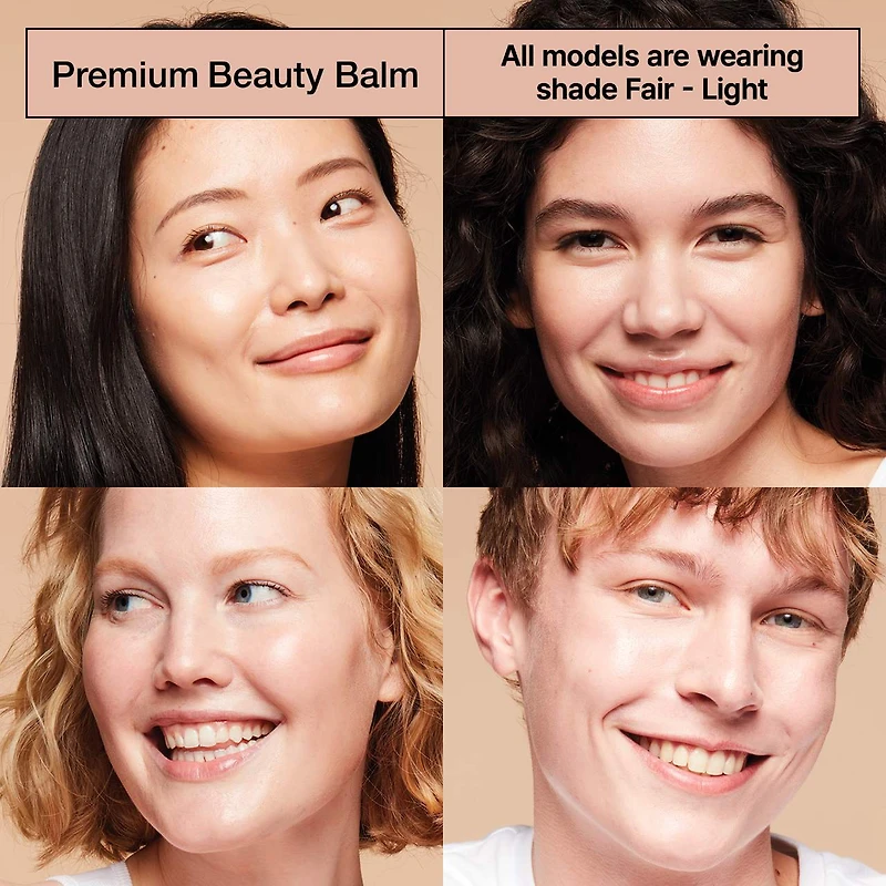 Baume de beauté teinté Premium BB avec niacinamide et FPS 40