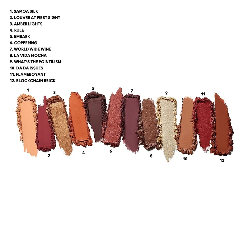 MAC Connect Colour Eye shadow Palette x 12