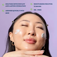Crème gel pour peau à tendance acnéique Meltdown avec 72 heures d’hydratation