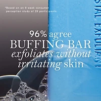 Buffing Bar Exfoliating Body Bar for KP and Ingrown Hair (2 pack)