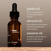 Shave - moisturizing shave oil