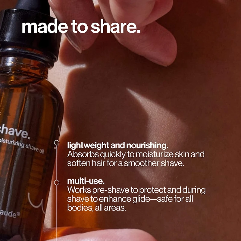 Shave - moisturizing shave oil