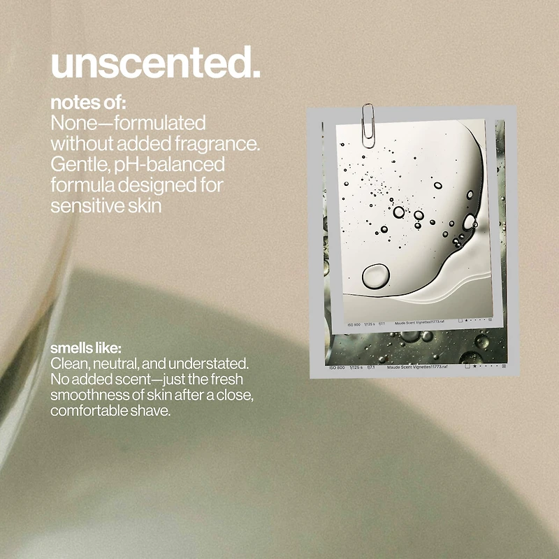 Shave - moisturizing shave oil