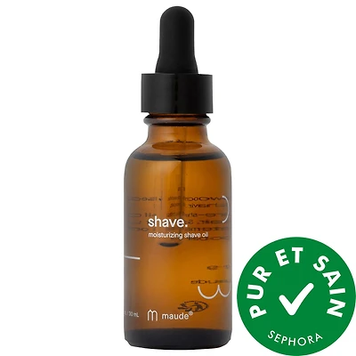 Shave - moisturizing shave oil