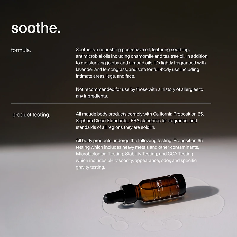 Soothe - ingrown hair oil