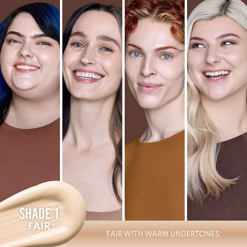 Fluide teinté et sérum Yummy Skin avec peptides céramides