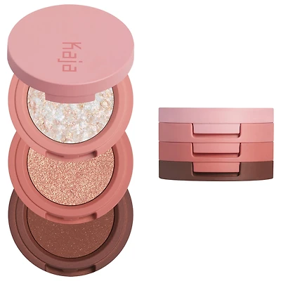 Kaja Eye Bento Bouncy Eyeshadow Trio Coral Sunrise 3 x 0.03 oz / 0.9 g