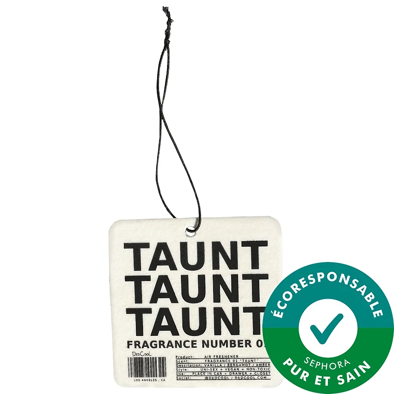 01 "Taunt" Air Freshener
