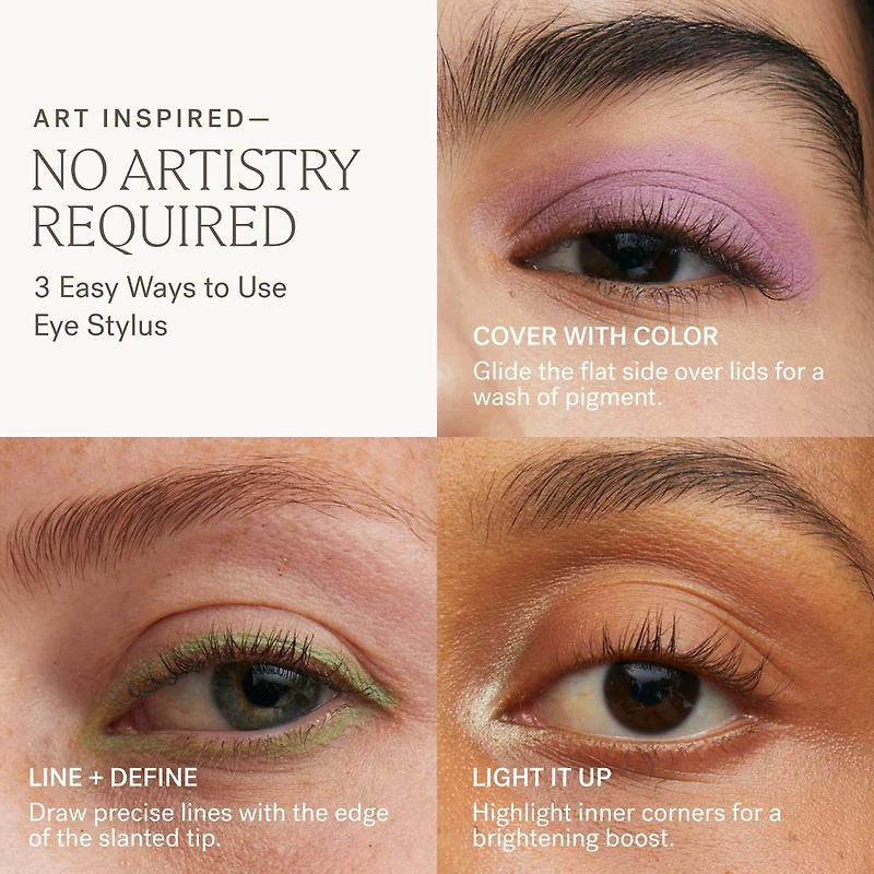 Fard à paupières crème longue tenue en bâton Eye Stylus