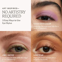 Fard à paupières crème longue tenue en bâton Eye Stylus