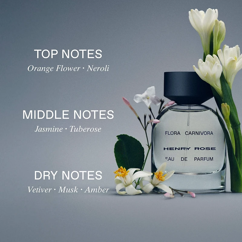 Flora Carnivora Eau de Parfum with Jasmine + Tuberose Travel Spray