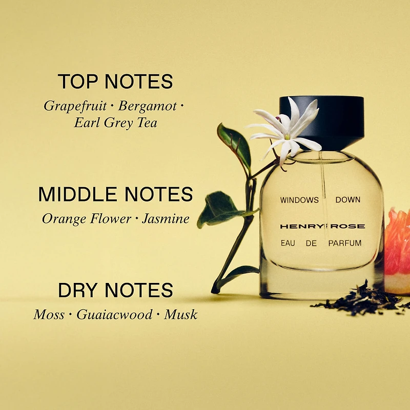 Windows Down Eau de Parfum with Grapefruit + Bergamot Travel Spray