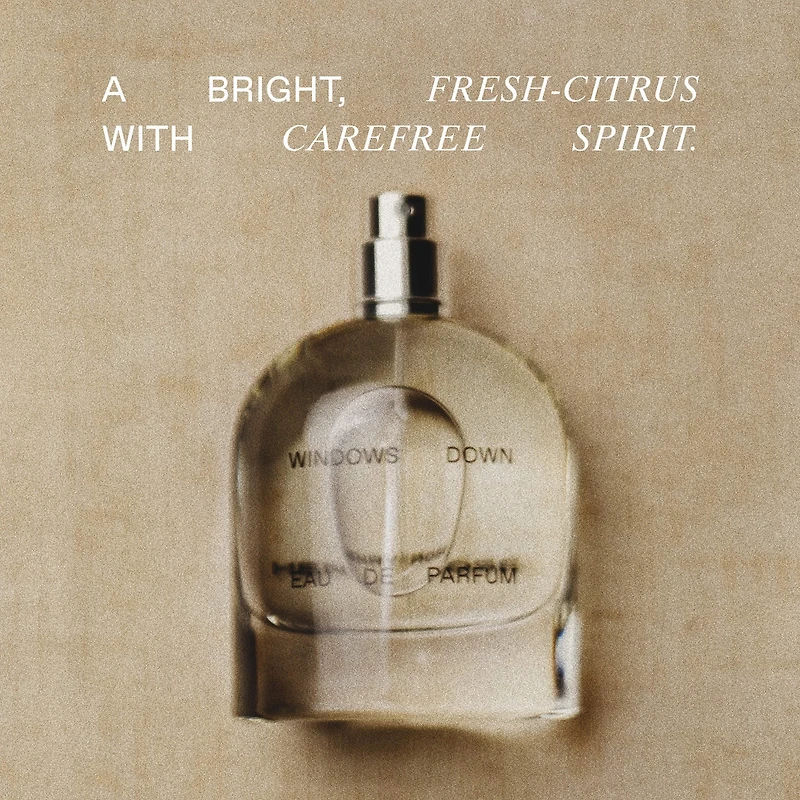Windows Down Eau de Parfum with Grapefruit + Bergamot Travel Spray