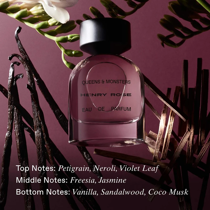 Queens + Monsters Eau de Parfum with Sandalwood Vanilla