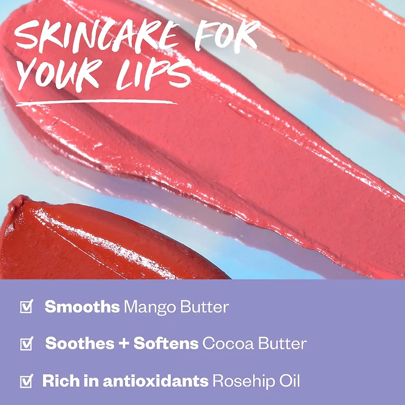 Rouge à lèvres satiné nourrissant et léger