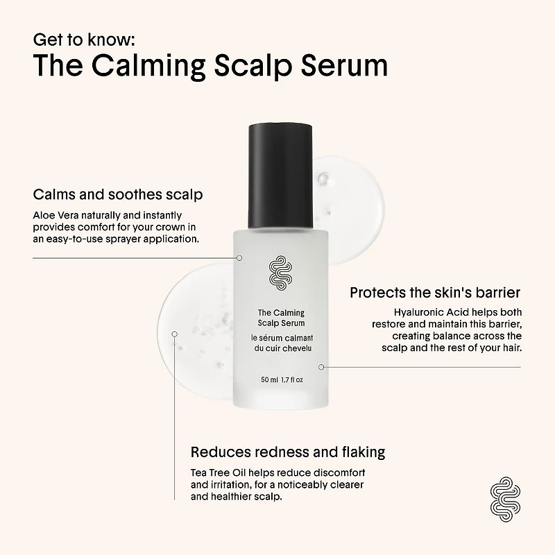 The Calming Scalp Serum for Dry & Sensitive Scalp
