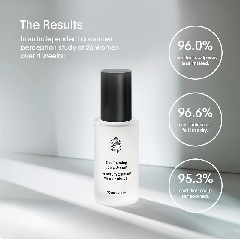 The Calming Scalp Serum for Dry & Sensitive Scalp