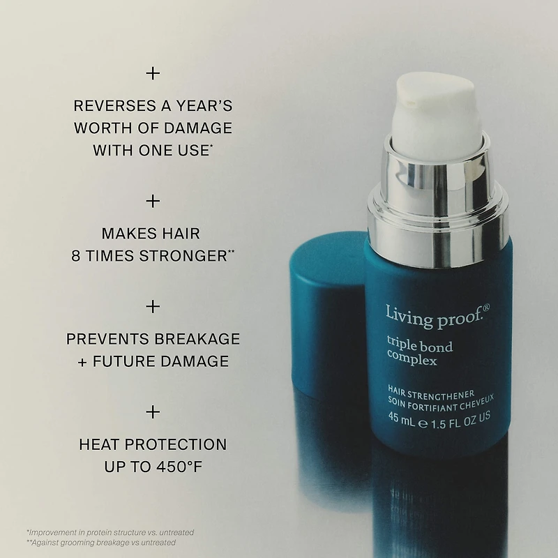 Soin pour les cheveux sans rinçage Complexe Triple Bond