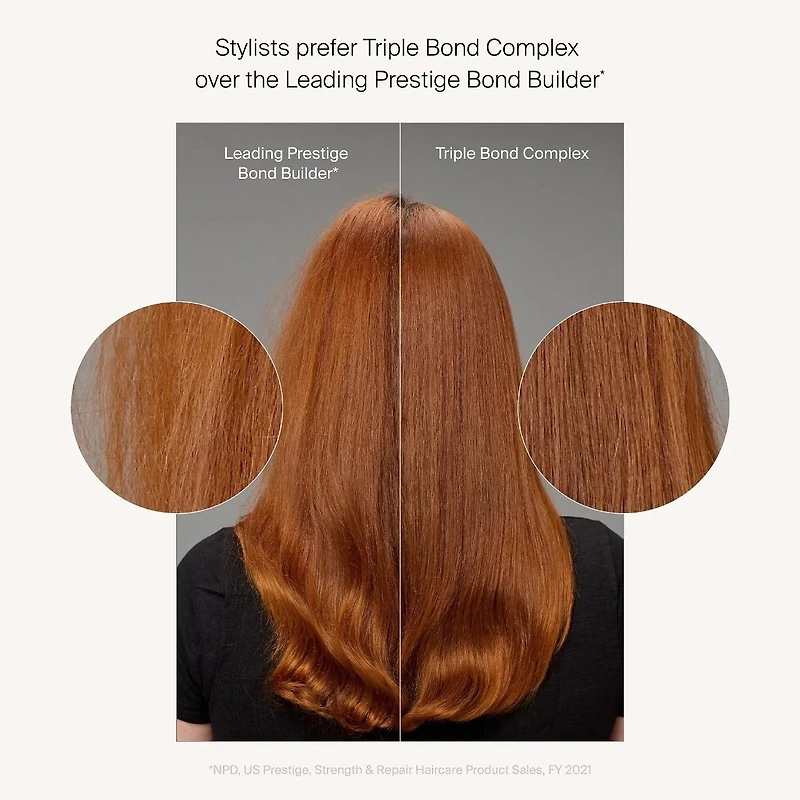 Soin pour les cheveux sans rinçage Complexe Triple Bond