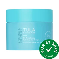 – Crème hydratante de jour et nuit hydratation 24/7