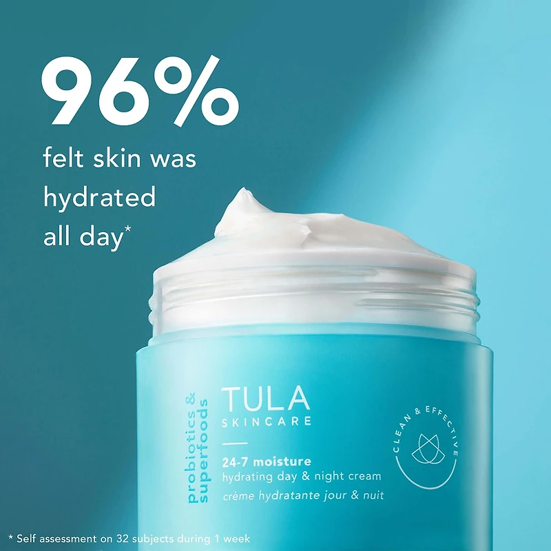 – Crème hydratante de jour et nuit hydratation 24/7