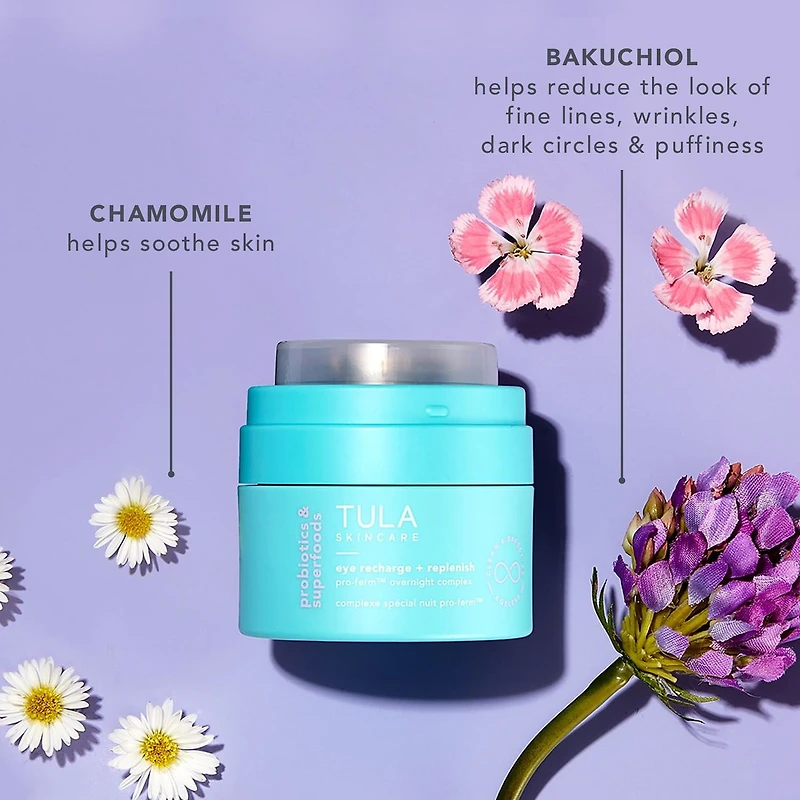 Eye Recharge + Replenish Pro-Ferm™ Overnight Eye Cream with Bakuchiol and Peptides