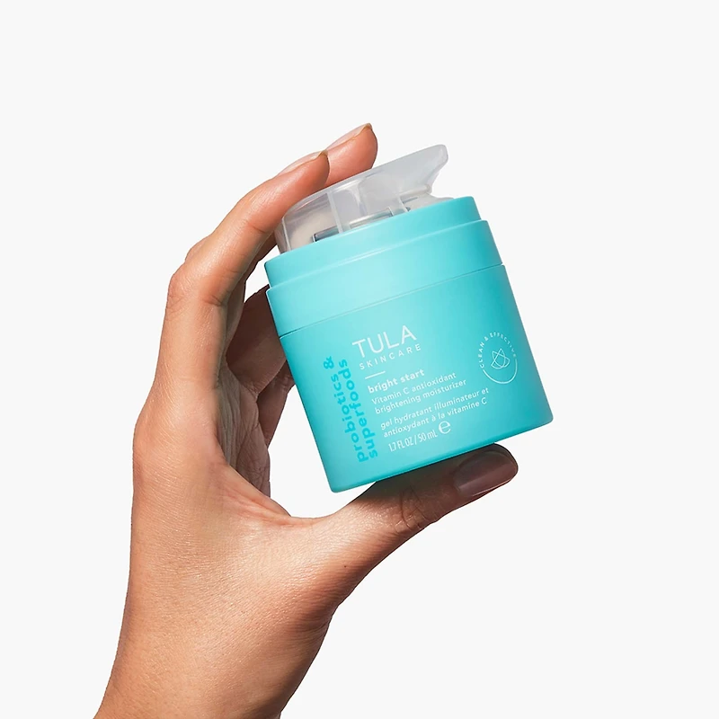 Hydratant illuminateur à la vitamine C et aux antioxydants Bright Start de TULA