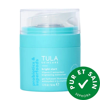 Hydratant illuminateur à la vitamine C et aux antioxydants Bright Start de TULA