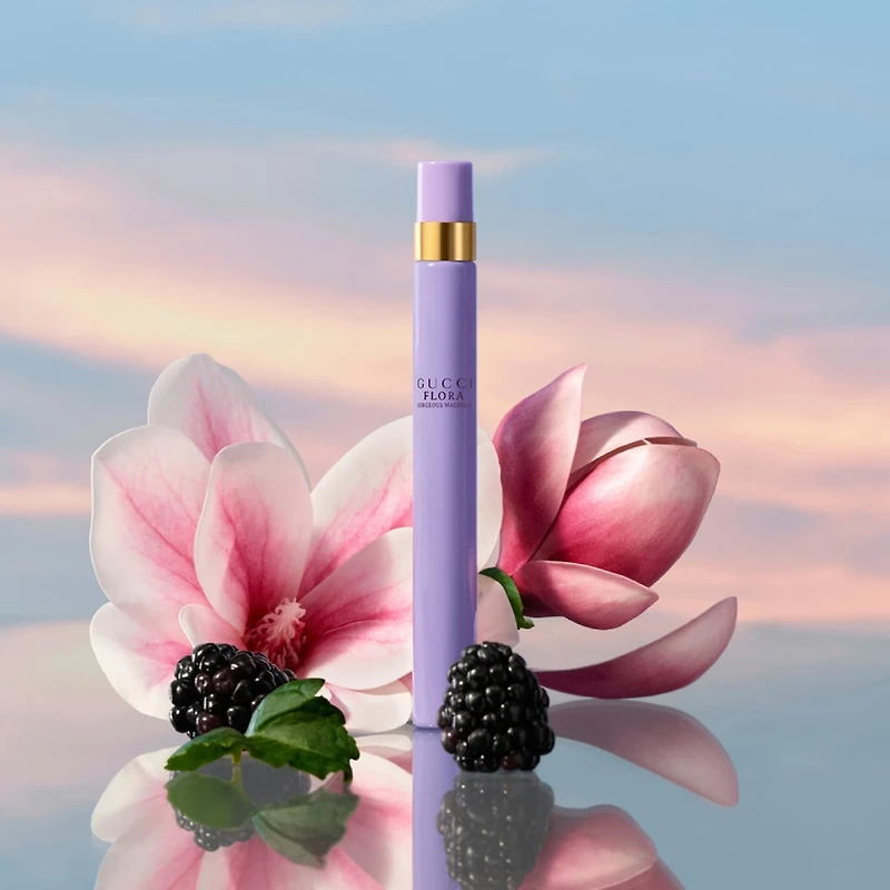 Eau de parfum Flore Gorgeous Magnolia en vaporisateur de voyage avec baies et patchouli
