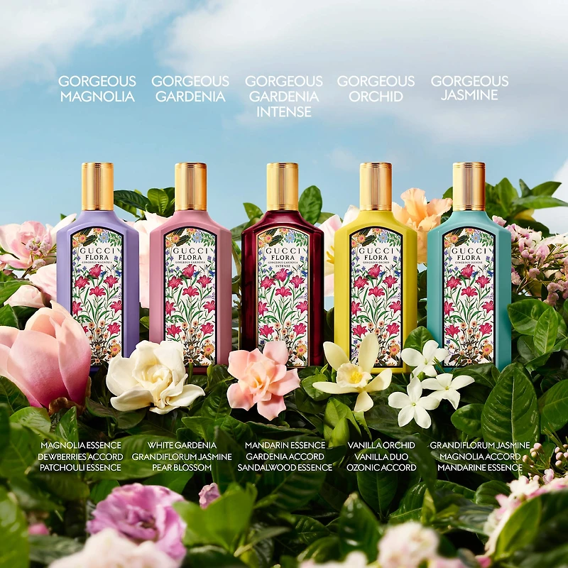 Flora Gorgeous Magnolia Eau de Parfum with Berries and Patchouli