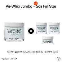 Superfood Air-Whip Lightweight Face Moisturizer with Hyaluronic Acid