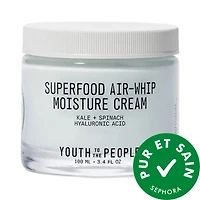 Hydratant léger pour le visage aux superaliments AirWhip à l’acide hyaluronique