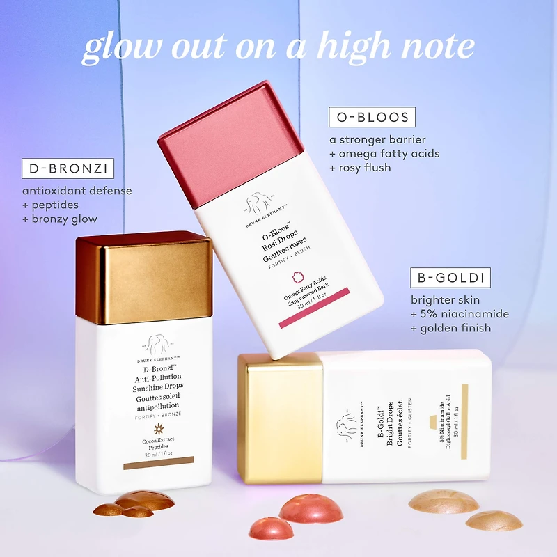 Gouttes illuminatrices avec niacinamide à 5 % B-Goldi™