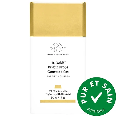 Gouttes illuminatrices avec niacinamide à 5 % B-Goldi™