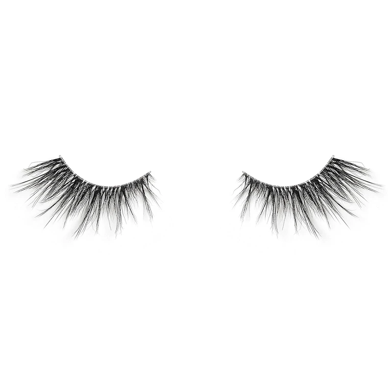 Faux cils à bande transparents