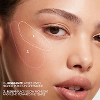 Fard à joues en poudre longue tenue Skin-Fusing Artist