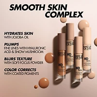 Anticernes lissant et flouttant indétectable sous les yeux HD Skin